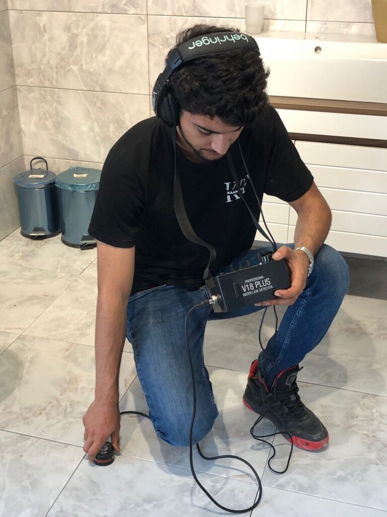 Su kaçağı tespiti