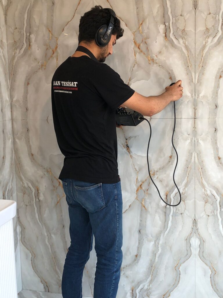 Üst kattan alt kata su kaçağı bulma